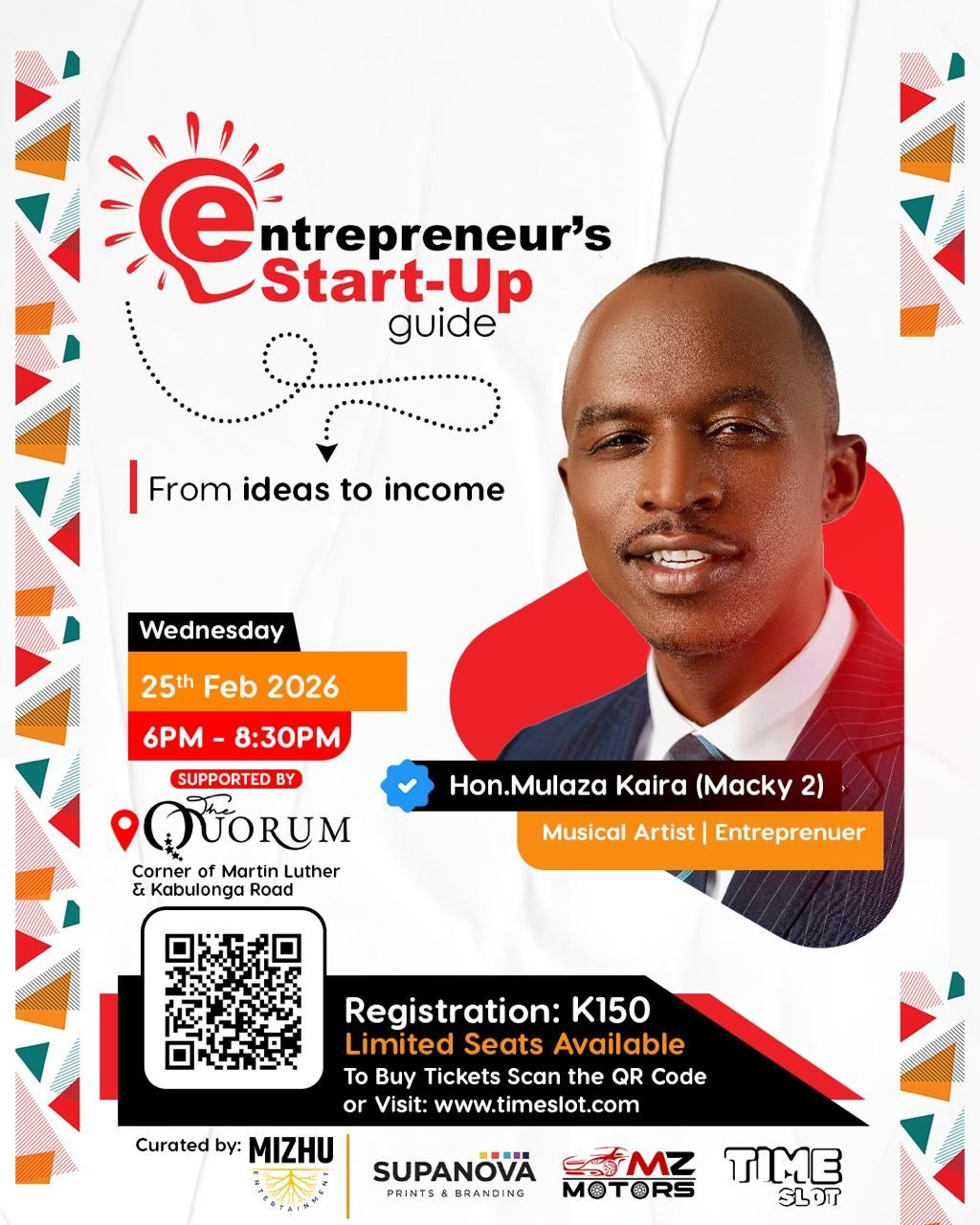 Macky 2 | Hon. Mulaza Kaira Entrepreneurs Start-up Guide